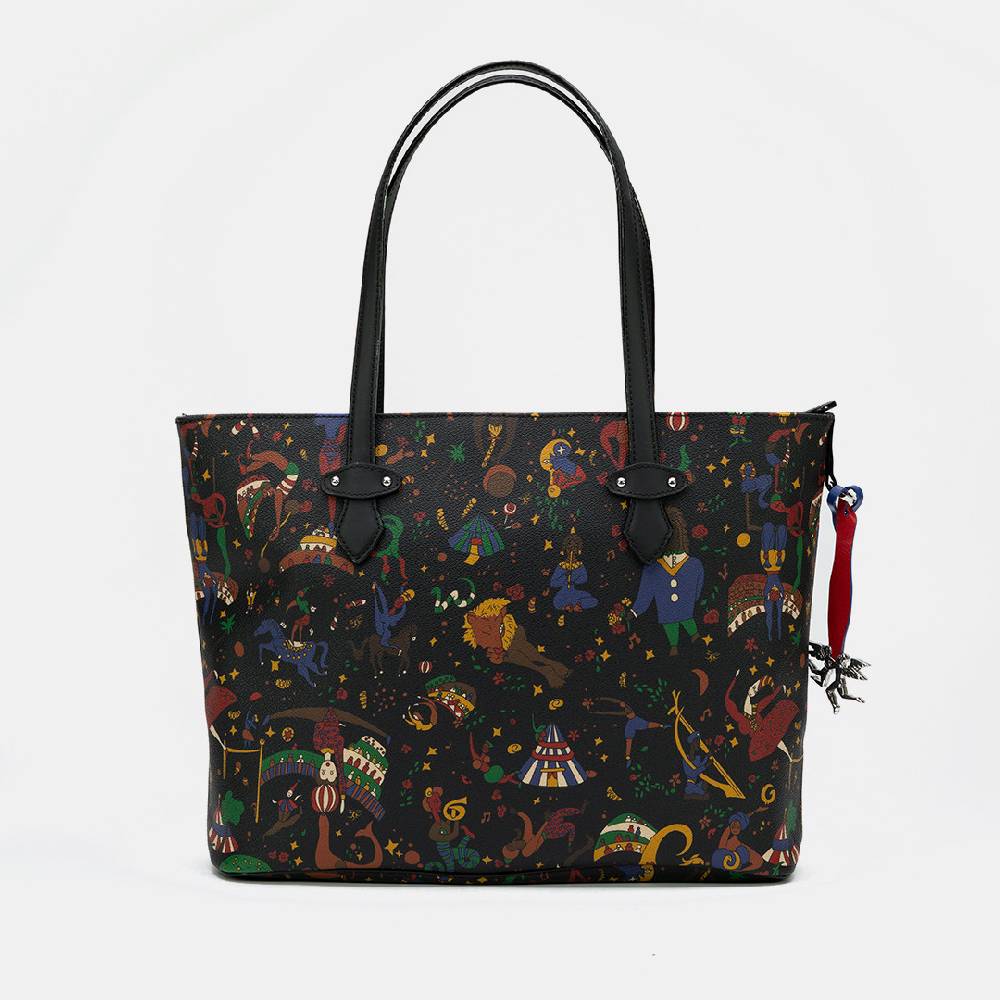 Piero Guidi PIERO GUIDI TOTE BAG "CHIARA"/SHOPPING BAG LARGE Black Friday
