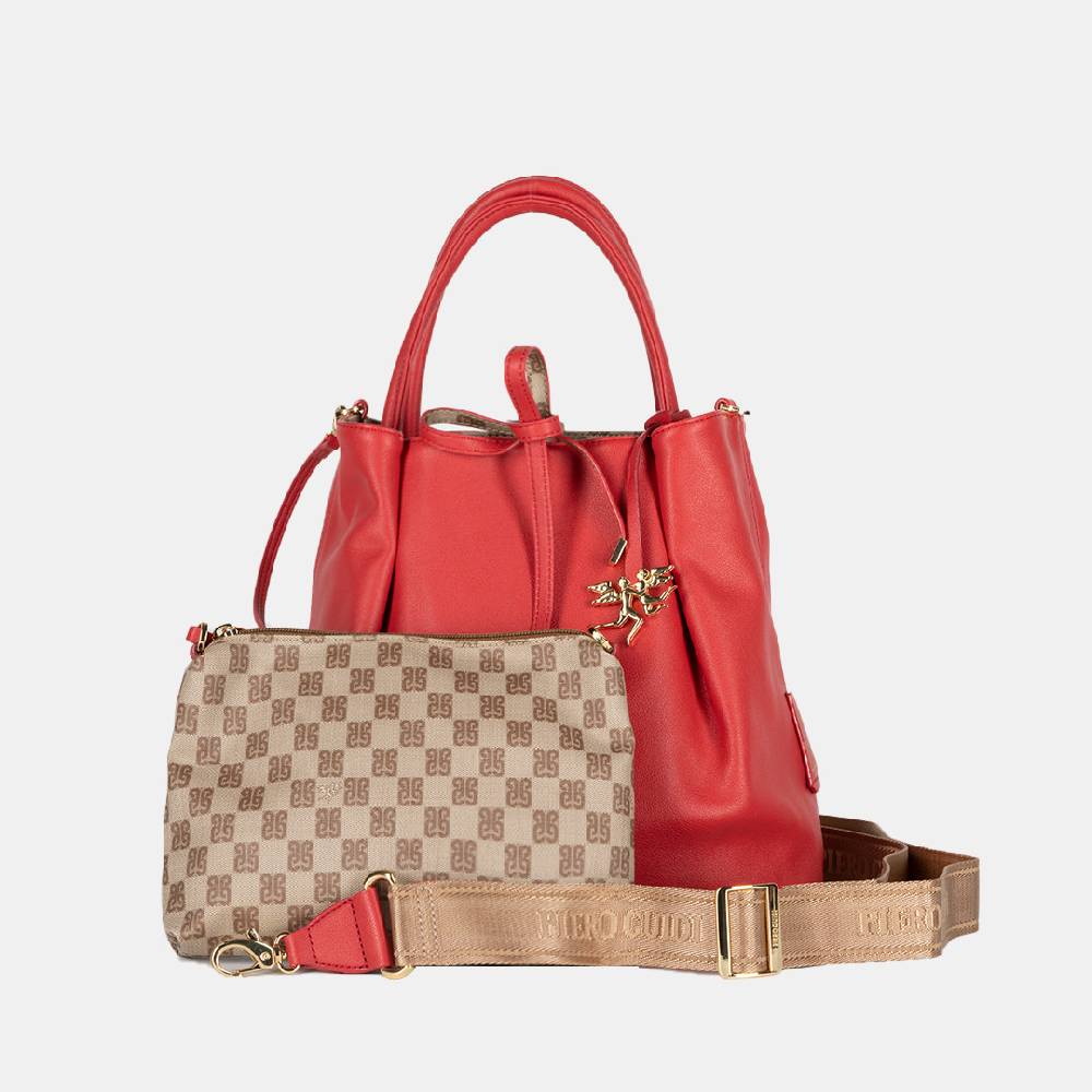 Piero Guidi PIERO GUIDI SATCHEL BAG DOUBLE/BAULETTO REVERSIBILE Lightning offer