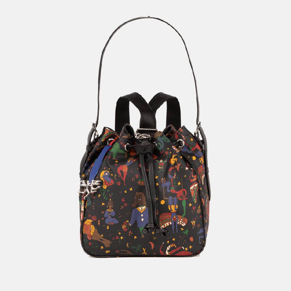 Piero Guidi PIERO GUIDI BACKPACK&BUCKET BAG "MANUELA"/ZAINO&SECCHIELLO 50% di sconto per tempo limitato