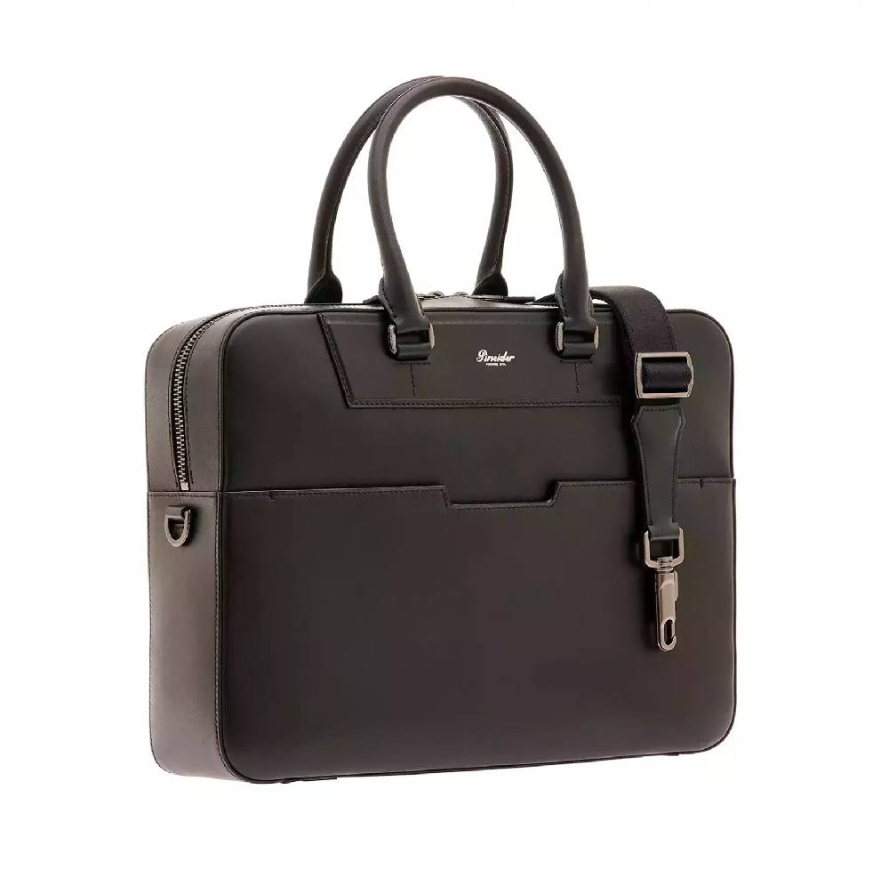 Pineider Tailored Briefcase in Metro Smooth Grandi sconti