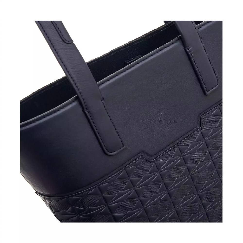 Pineider Vertical Shopping Bag Medium in Embossed Empress Spedizione gratuita