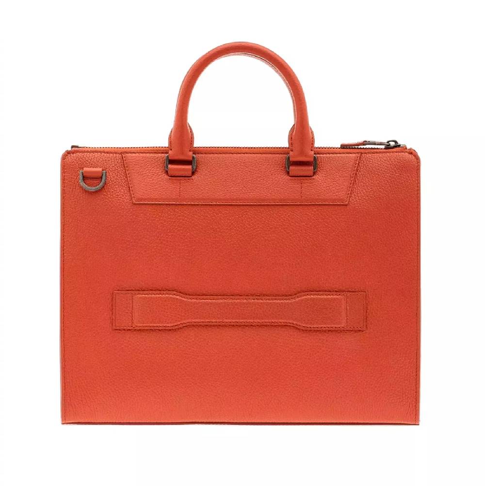 Pineider Slim Briefcase in Bottalato Fino al 50% di sconto