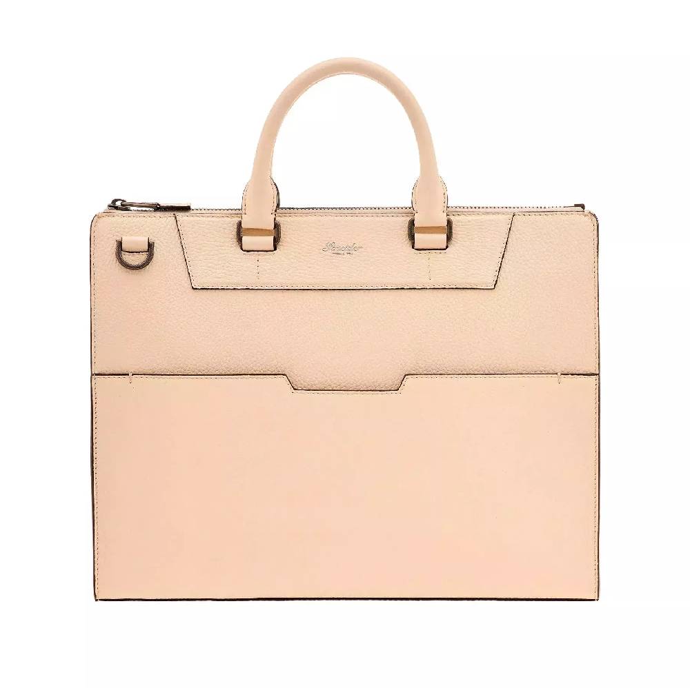 Pineider Slim Briefcase in Bottalato Fino al 50% di sconto