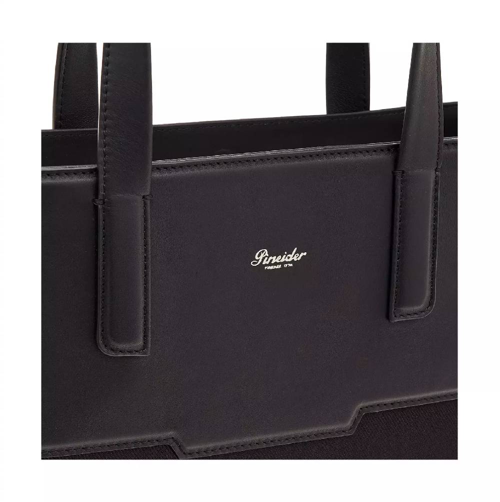 Pineider Museum Vertical Shopping Bag in Metro Nylon Novità