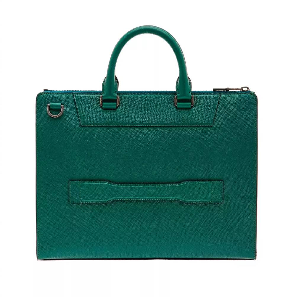 Pineider Slim Briefcase in Mini Franzi Saldi