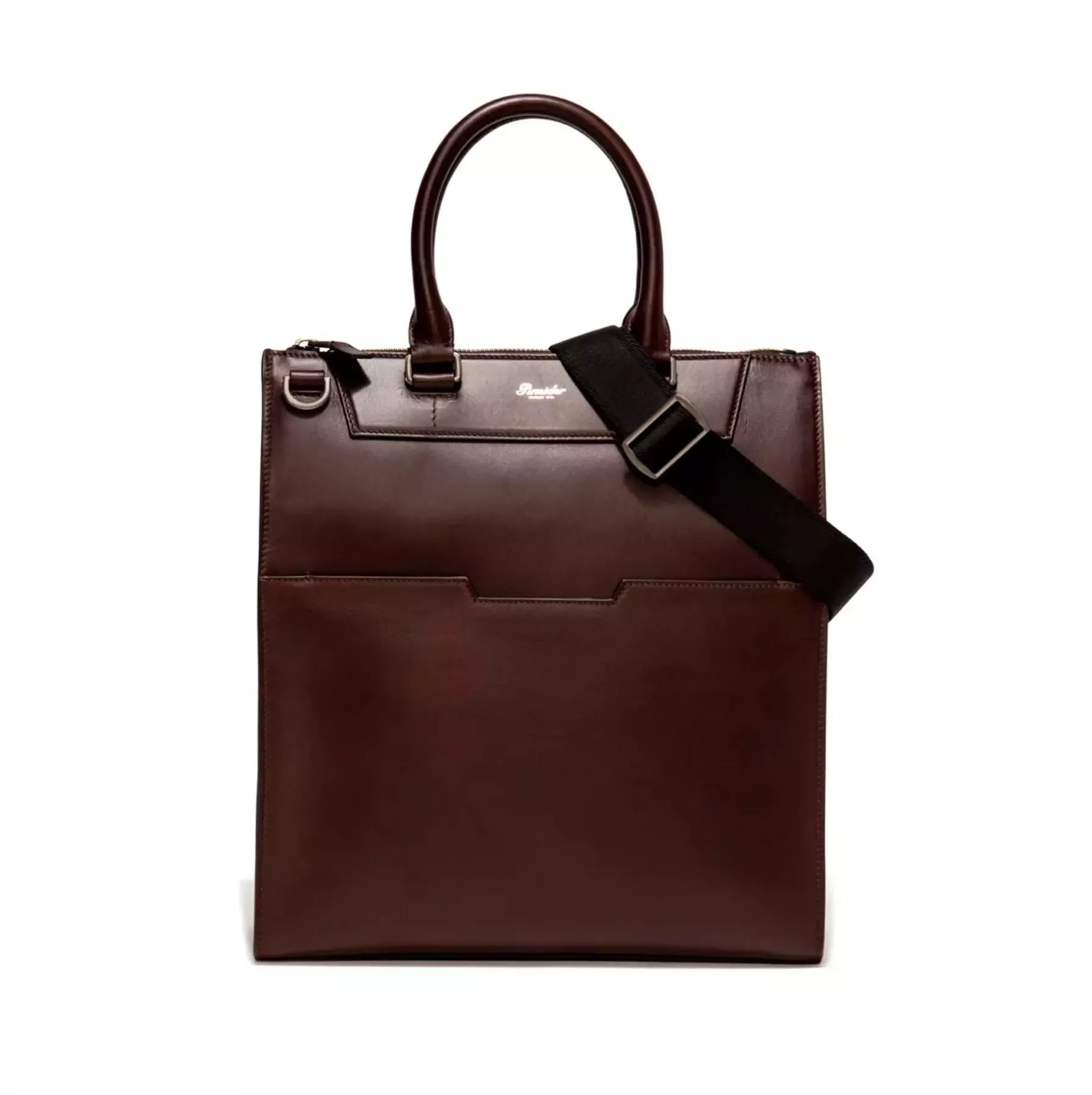 Pineider Florence Shopping Bag in Metro Smooth Vendita Economica