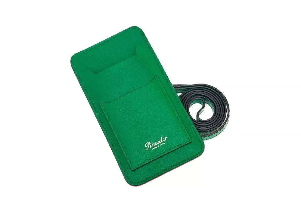 Pineider Portapenne Doppio in Metro Smooth Vendite Flash