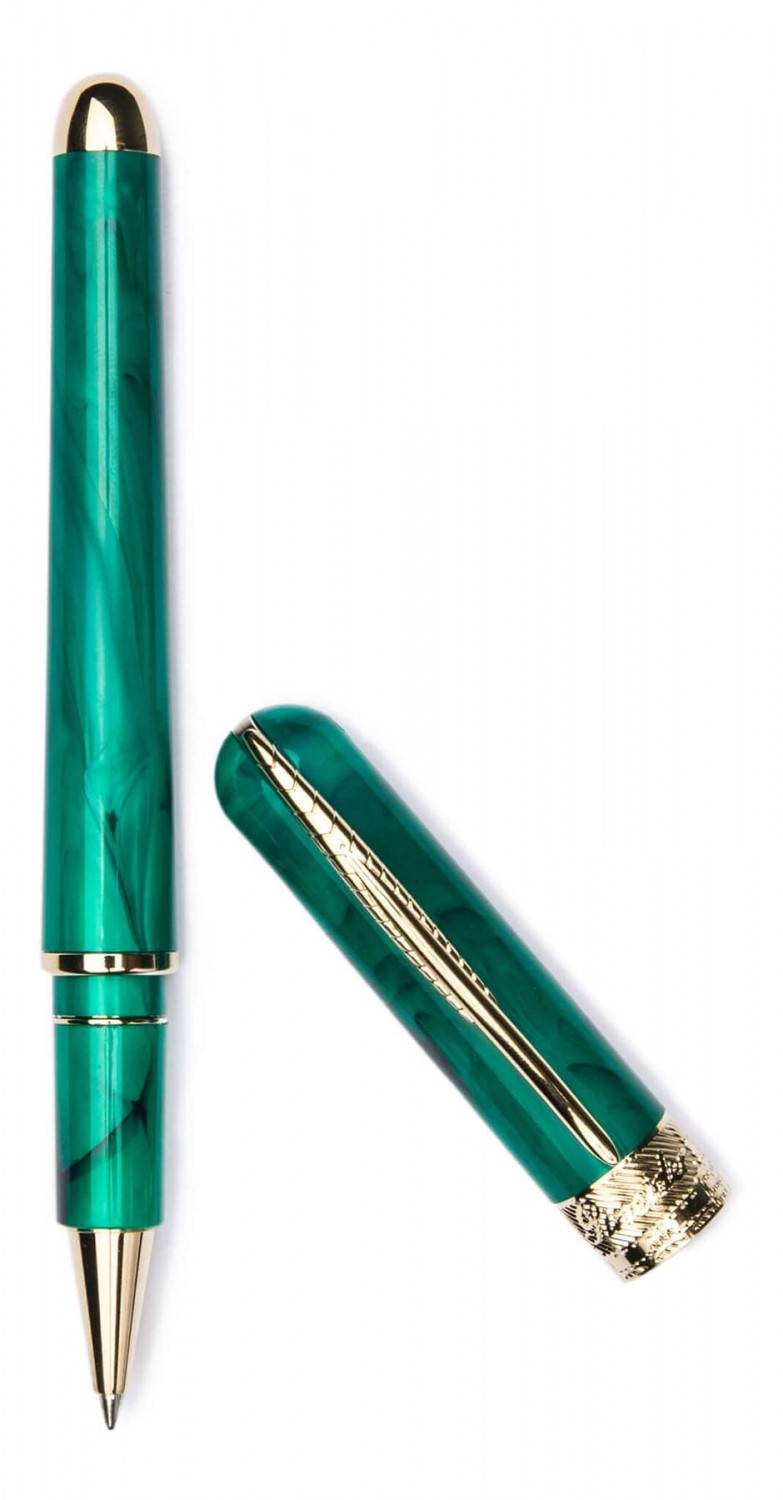Pineider Rollerball Avatar UR De Luxe Finiture Oro Promozione