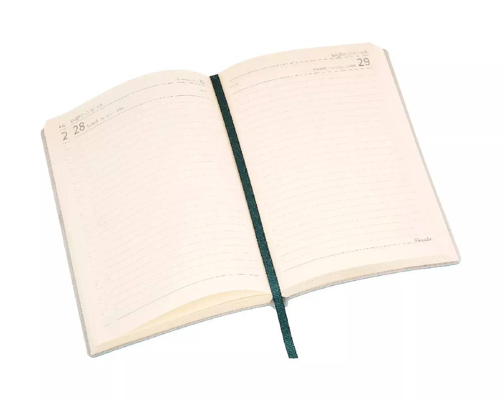 Pineider Agenda Giornaliera Classic 2025 - 11x16 cm Consegna Veloce