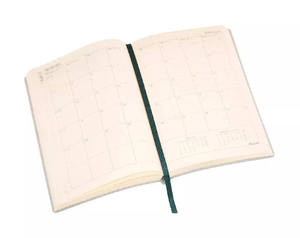 Pineider Agenda Giornaliera Classic 2025 - 11x16 cm Consegna Veloce