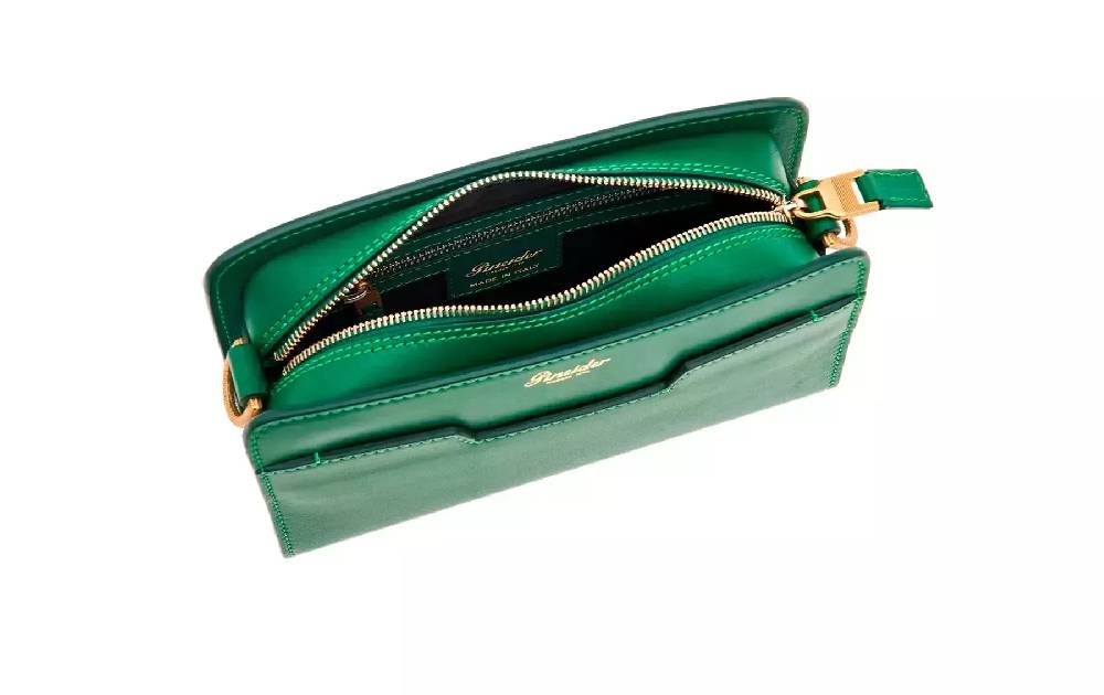 Pineider Odette Crossbody in Metro Smooth Offerta esclusiva