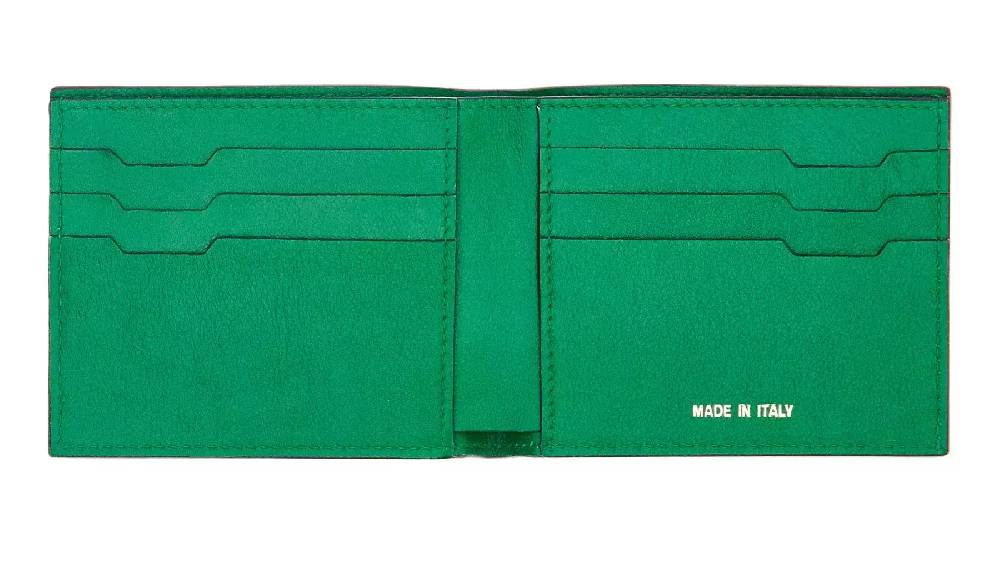 Pineider Portafoglio con 6 porta carte in Metro Smooth Sconto