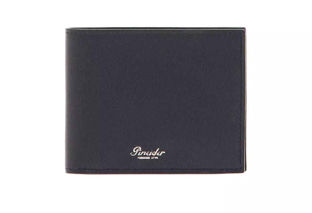 Pineider Portafoglio con 6 porta carte in Metro Smooth Sconto
