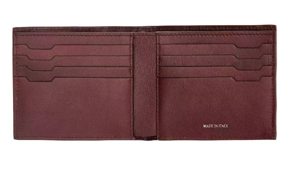 Pineider Portafoglio con 8 porta carte in Metro Smooth Economico
