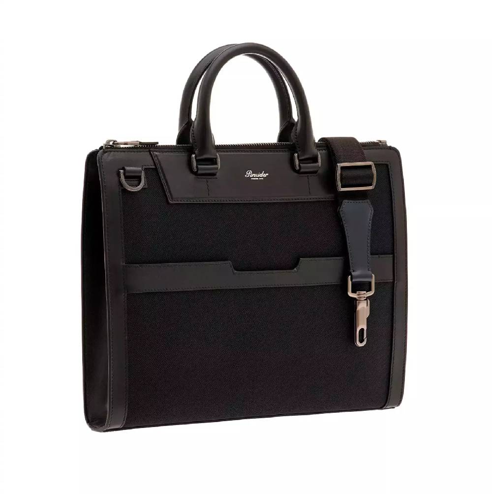 Pineider Slim Briefcase in Metro Nylon Online