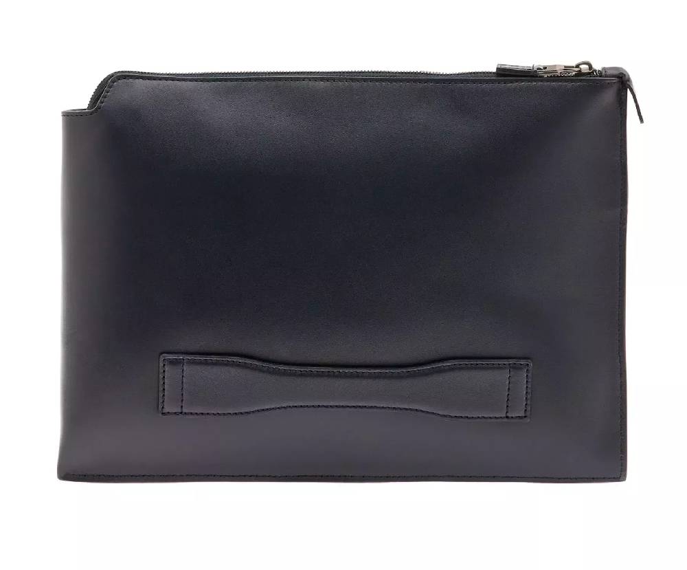 Pineider Pouch Large in Metro Smooth Hotsell
