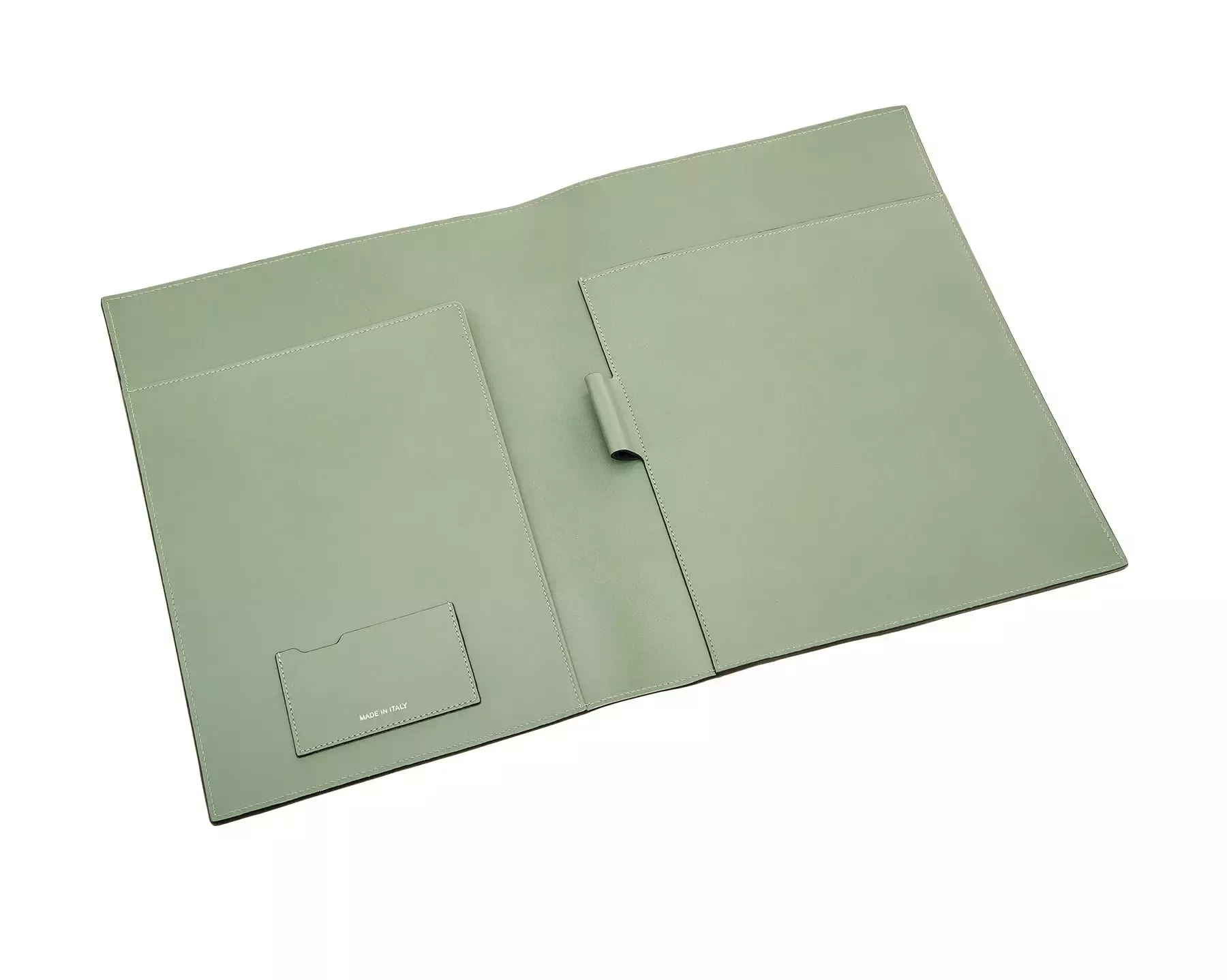 Pineider Porta Notepad con porta carte in Bottalato Italy