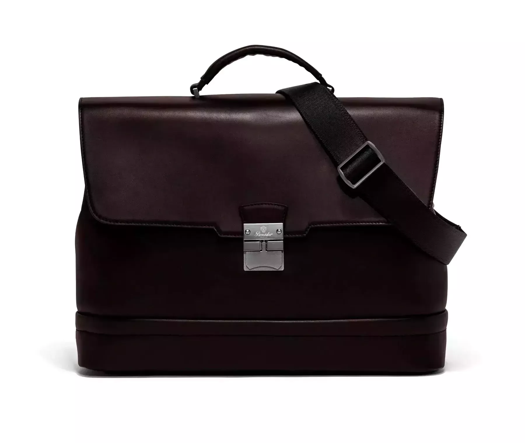 Pineider Doctor Briefcase in Metro Smooth Presa
