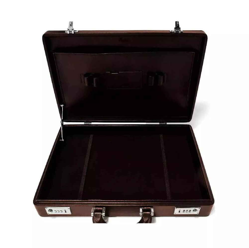 Pineider Bond Briefcase in Metro Smooth Offerta