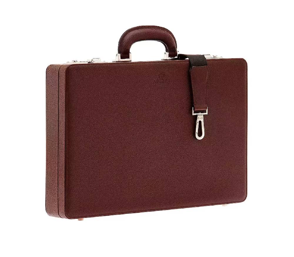 Pineider Bond Briefcase in Mini Franzi Economico