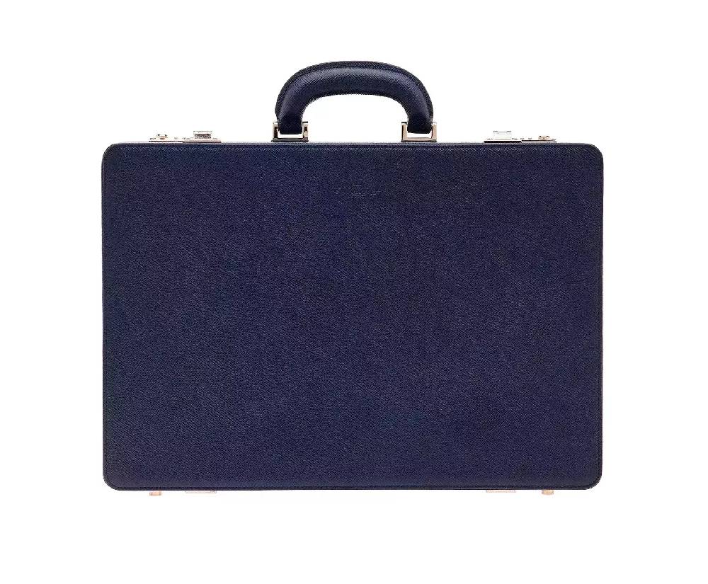 Pineider Bond Briefcase in Mini Franzi Economico