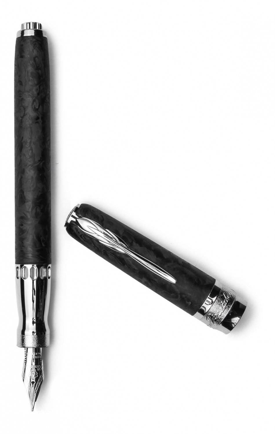Pineider Penna Stilografica La Grande Bellezza Forged Carbon I Più Venduti