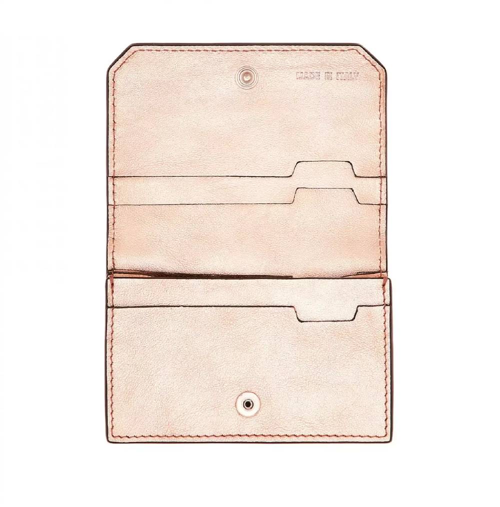 Pineider Porta carte con patta in Metro Smooth Vendita