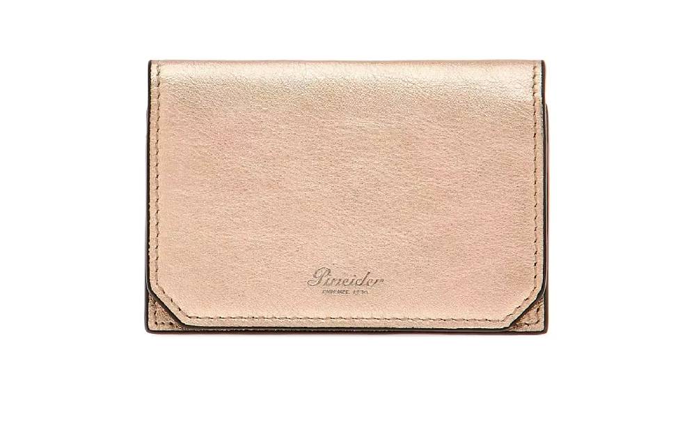 Pineider Porta carte con patta in Metro Smooth Vendita