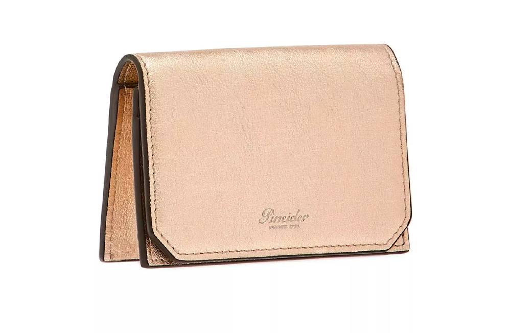 Pineider Porta carte con patta in Metro Smooth Vendita