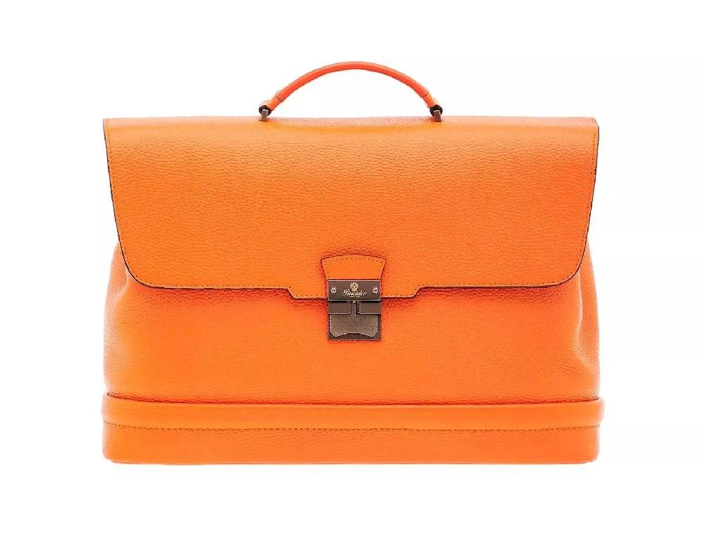 Pineider Doctor Briefcase in Bottalato Novità