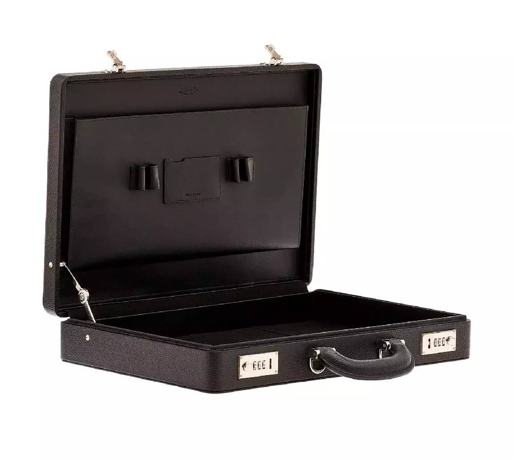 Pineider Briefcase Bond in Bottalato Sconto