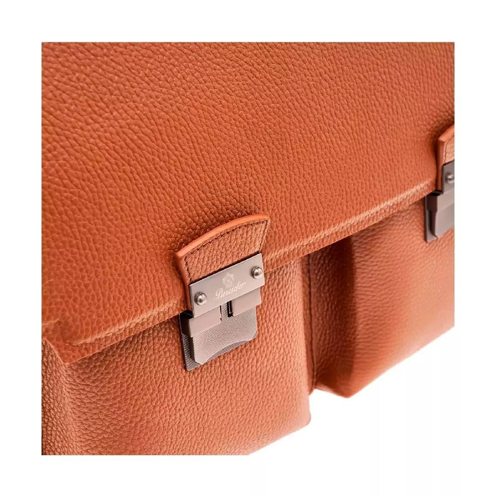 Pineider Double Briefcase in Bottalato Economico