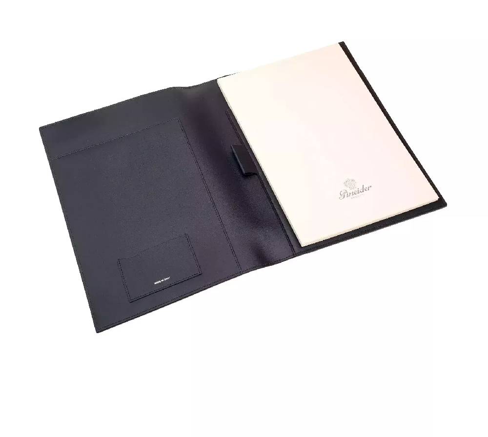 Pineider Porta Notepad con porta carte in Mini Franzi 2025