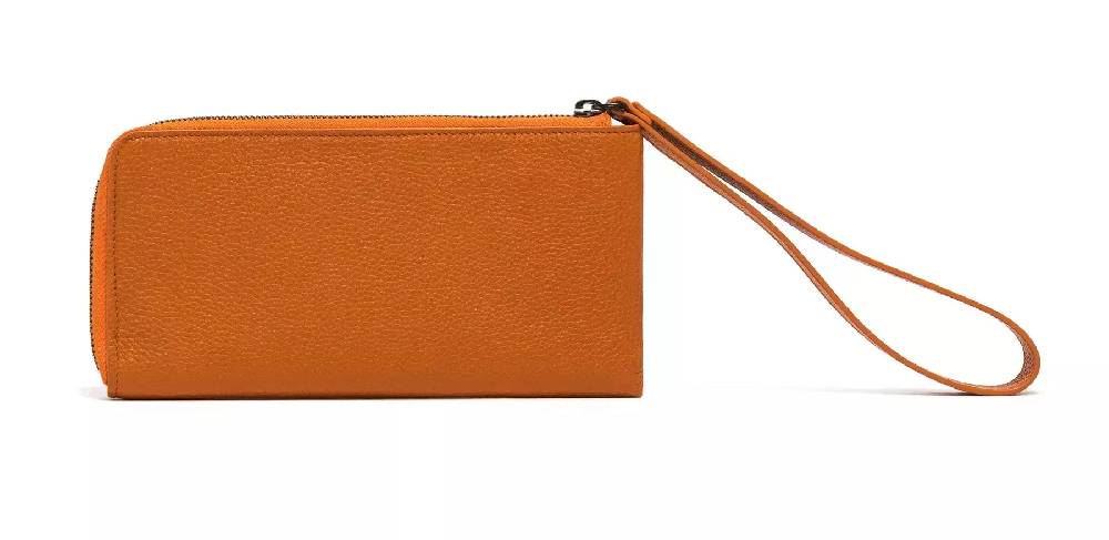 Pineider Portafoglio con zip in Bottalato Promozione