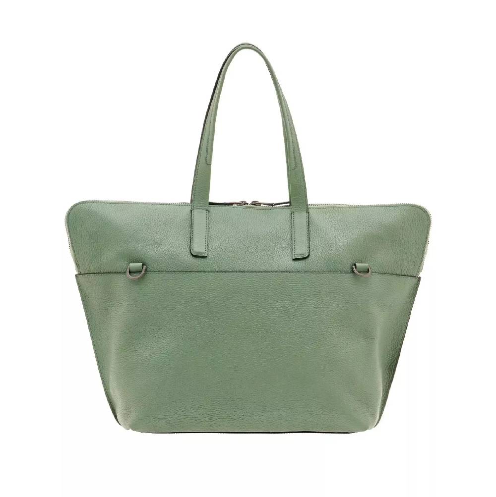 Pineider Saddle Tote Bag in Bottalato Shopping Online