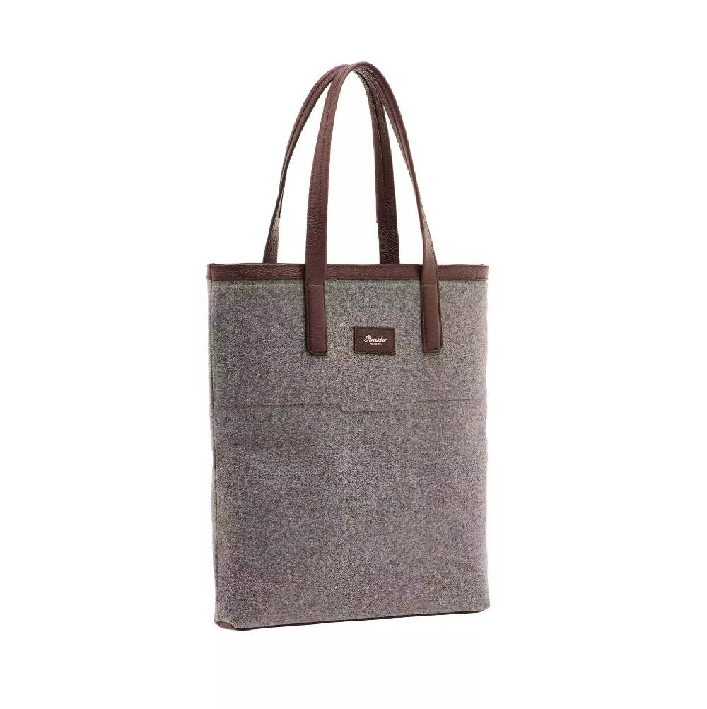 Pineider Museum Shopping Bag in Wool 2025
