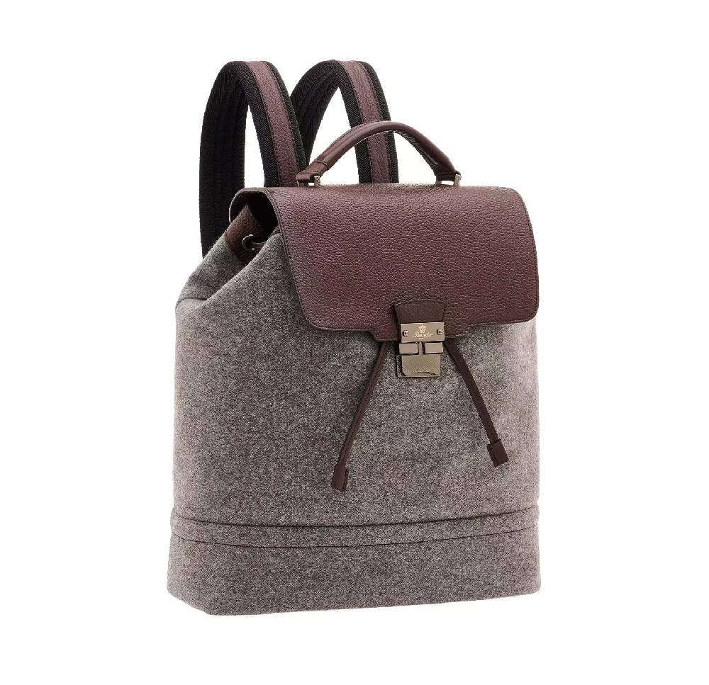 Pineider City Zaino in Wool Italia