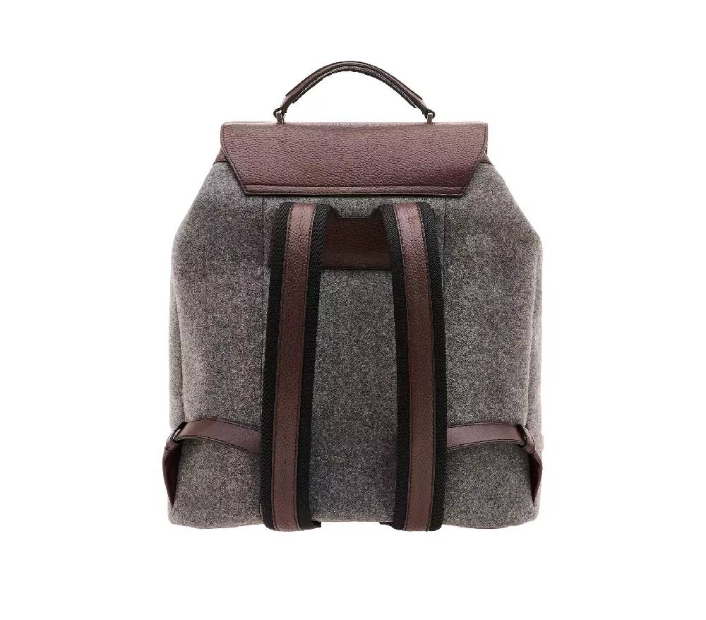 Pineider City Zaino in Wool Italia