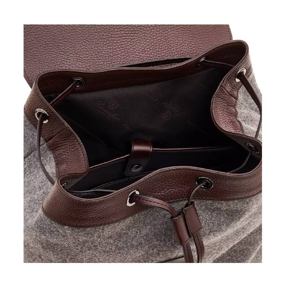 Pineider City Zaino in Wool Italia