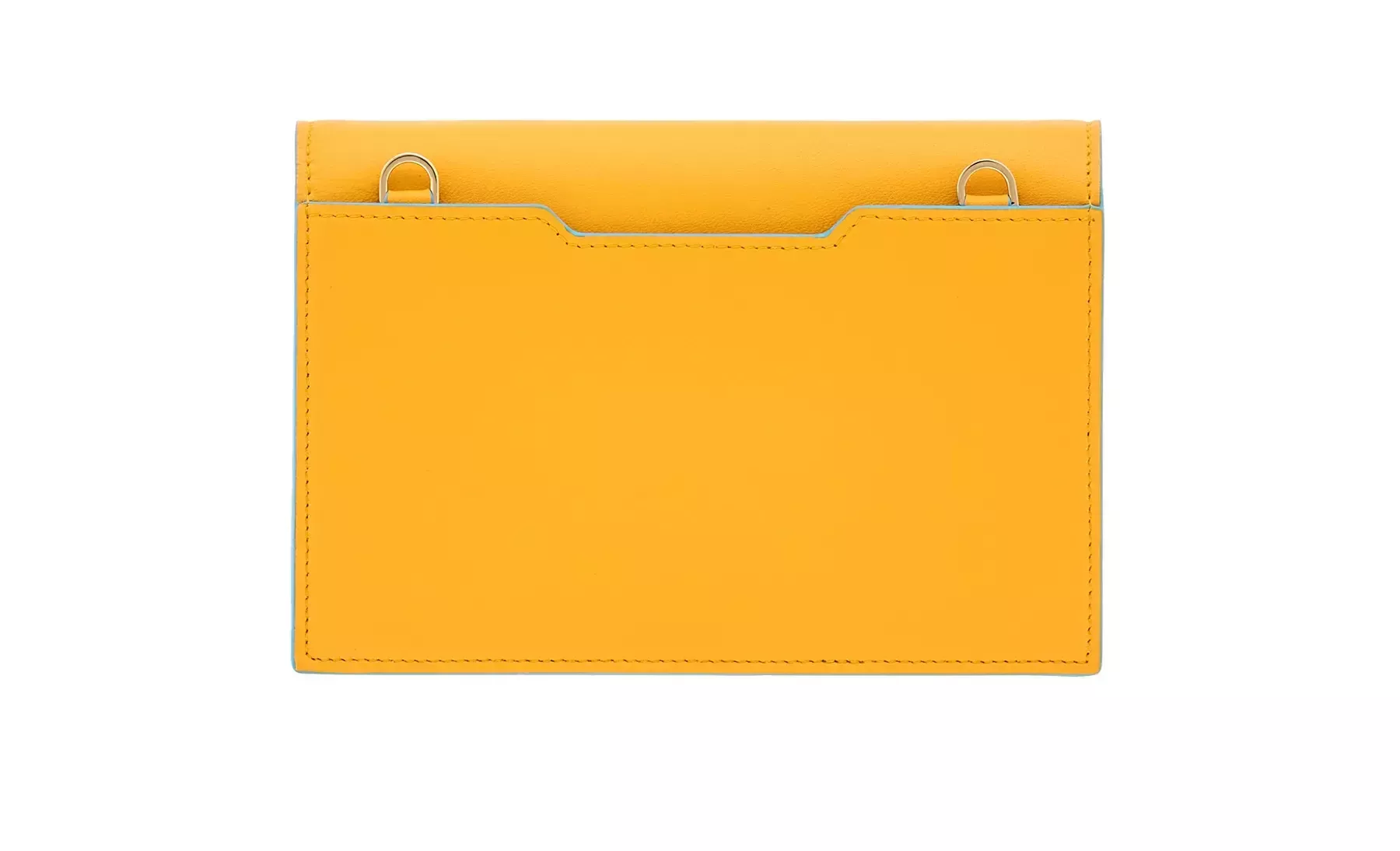Pineider Flap Shoulder Bag in Metro Smooth In Linea