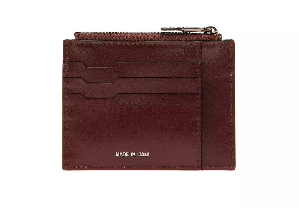 Pineider Porta carte con zip in Metro Smooth Affare Del Giorno