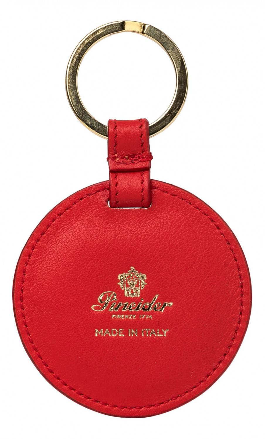 Pineider Portachiavi con Cuore in Pelle Moda