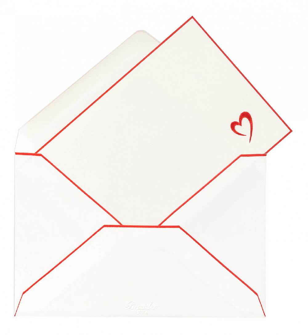 Pineider Portachiavi con Cuore in Pelle Moda