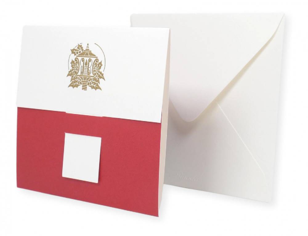 Pineider Christmas Box mix carte e buste In Linea
