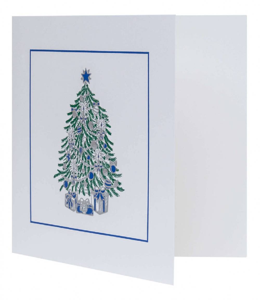 Pineider Christmas Box mix carte e buste Nuovo