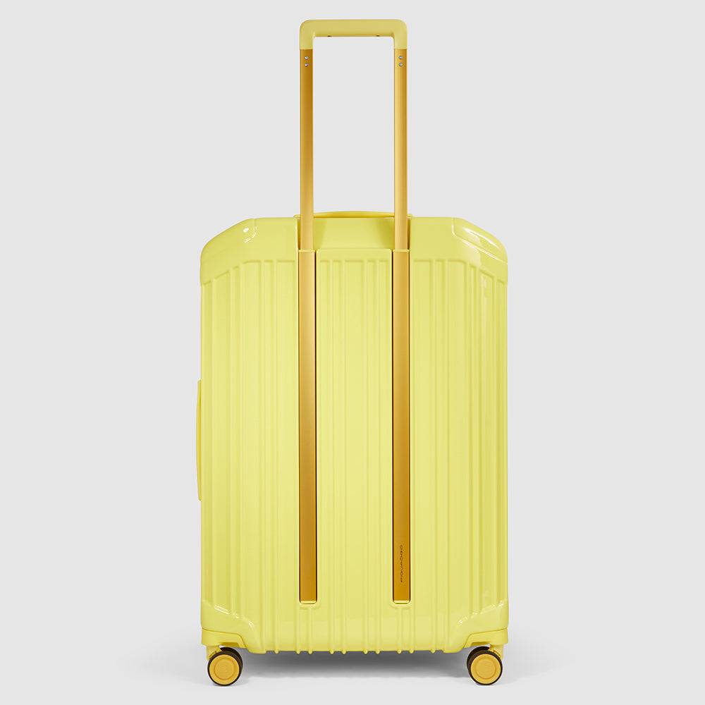Piquadro Medium size, expandable hardside spinner Smaltimento dello stoccaggio