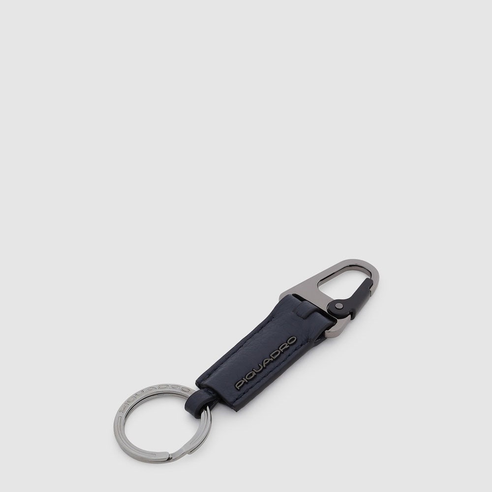 Piquadro Keychain with carabiner hook Online