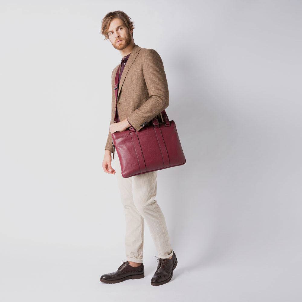 Piquadro Expandable, slim computer bag Nuovi prodotti