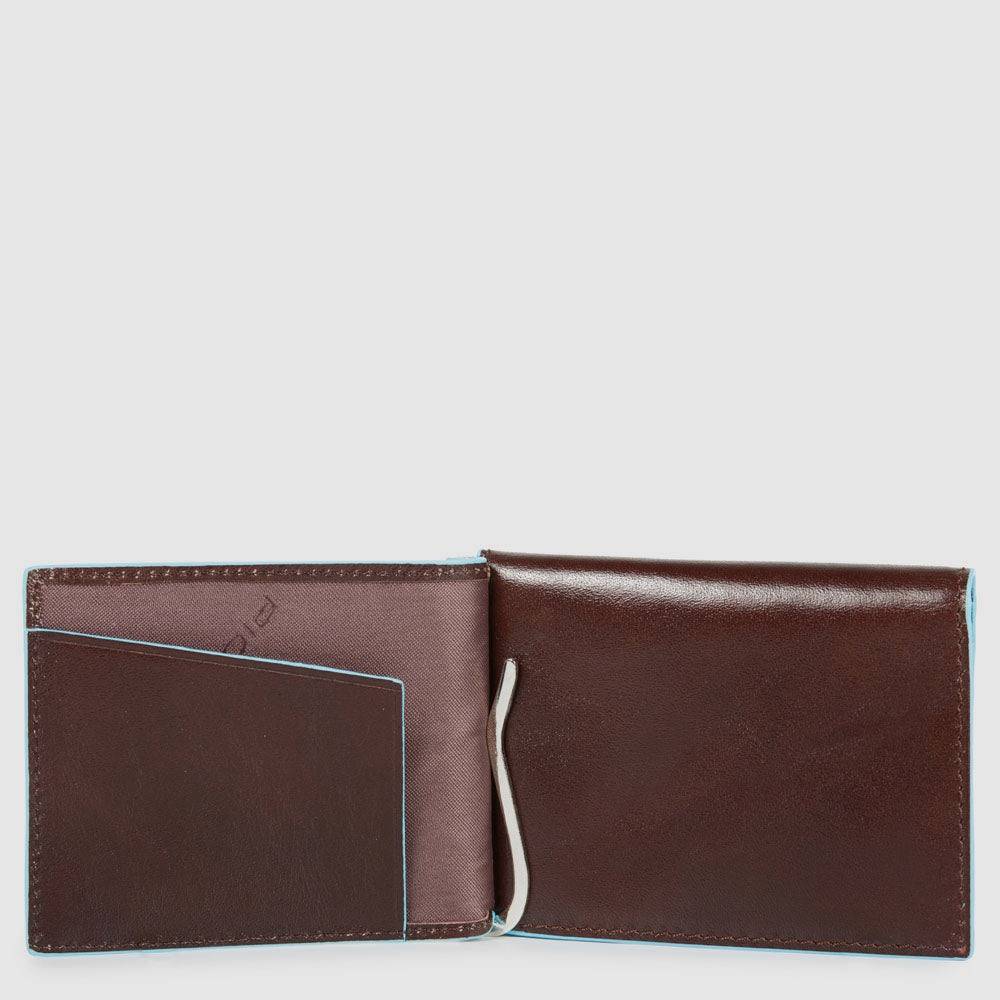 Piquadro Men’s vertical wallet samll with money clip I Più Venduti
