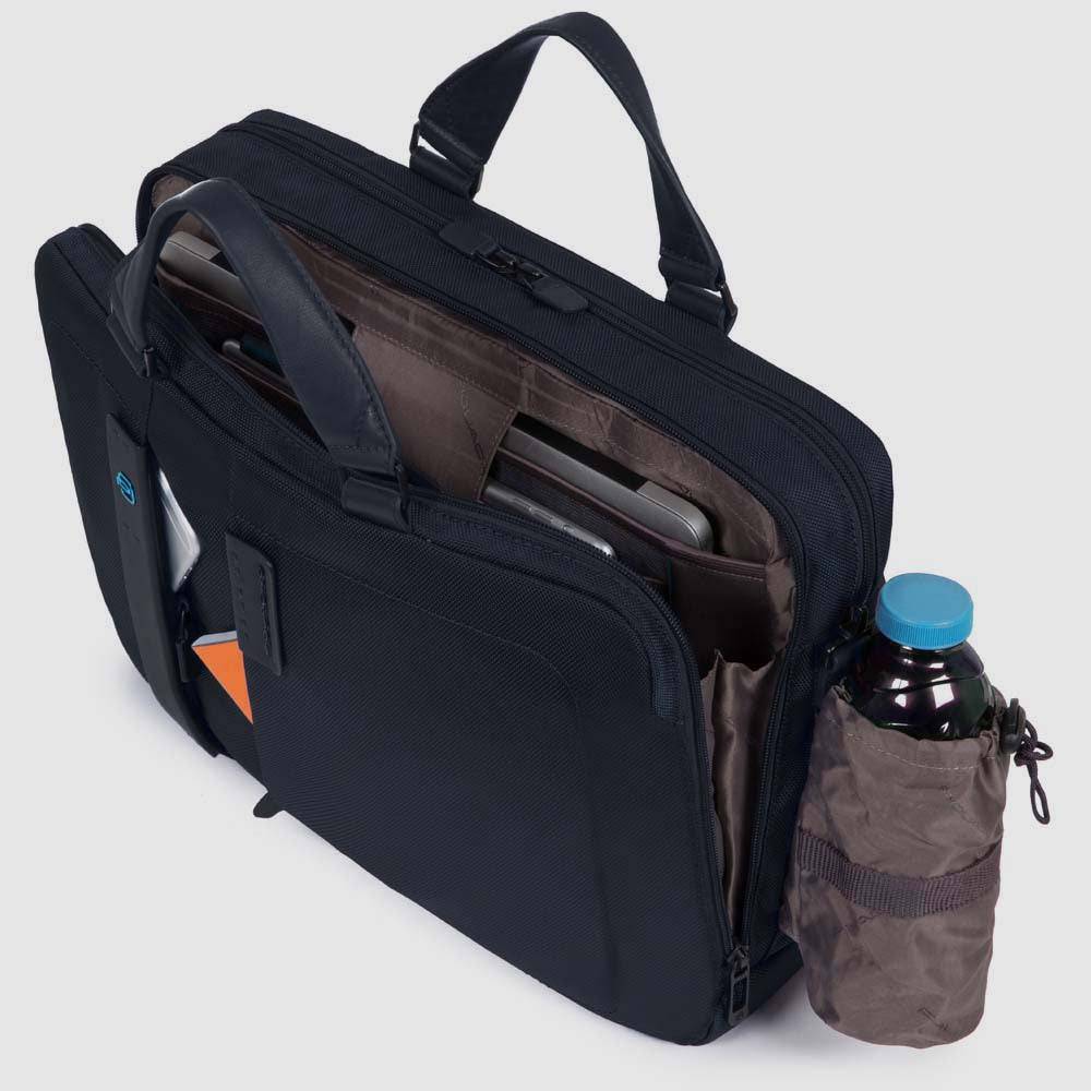 Piquadro Computer portfolio briefcase 15,6" with iPad® Sottocosto